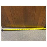 File Cabinet - Oak-Veneer 3-Drawer with Lock & Key