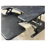 VARIDESK Pro Plus 30 Desk Converter - Adjustable Standing Desk (30 in wide) Used