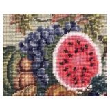 Birds on Floral Stems Cross-Stitch - Framed Art Pair (Lot of 2)