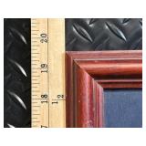 Birds on Floral Stems Cross-Stitch - Framed Art Pair (Lot of 2)