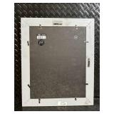 Framed Landscape Art Prints (2) - Blue Distressed Frame & Orange Wood Frame