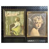 Light of World Vintage Framed Prints (Lot of 2)