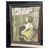 Light of World Vintage Framed Prints (Lot of 2)