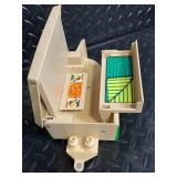 Tonka Camper SUV with Trailer - Green & Beige Vintage Toy Vehicle