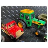 Tonka Die-Cast Toy Vehicle Lot - Tractors, Jeeps, Buses & Planes (Vintage)