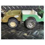Tonka Die-Cast Toy Vehicle Lot - Tractors, Jeeps, Buses & Planes (Vintage)