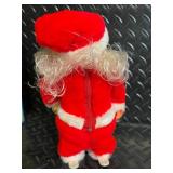 Disco Santa Claus Plush - Battery-Operated Christmas Toy with Box