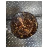 Tortoiseshell Glass Goblets & Clear Champagne Flutes - Mixed Glassware Set for Entertaining