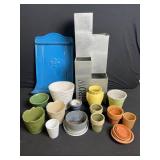 Vintage Lanterns & Candle Holders Lot - Metal & Glass Decor, Candles & Planters