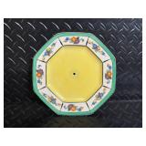 Arlow Bonnie Bloom Honey Stone Plate 11in Made in Ireland No. 8169