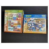 Puzzle Lot - Assorted 1000-Piece Jigsaws (Ravensburger, Cobble Hill, Memory Lane, & More)