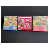 Puzzle Lot - Assorted 1000-Piece Jigsaws (Ravensburger, Cobble Hill, Memory Lane, & More)