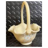 Jenton Hand Painted Flower Baskets - Lot of 2