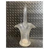 Crystal Glassware Set - 2 Compote Bowls, Centerpiece Pedestal, 2 Glass Fish Figurines