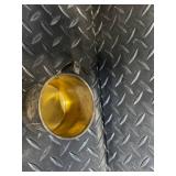 Godinger Silver Plate Tea Set with Ornate Tray - Teapot, Sugar Pot, Creamer, Tongs & Knife