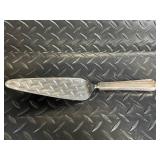 Godinger Silver Plate Tea Set with Ornate Tray - Teapot, Sugar Pot, Creamer, Tongs & Knife