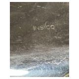 Godinger Silver Plate Tea Set with Ornate Tray - Teapot, Sugar Pot, Creamer, Tongs & Knife