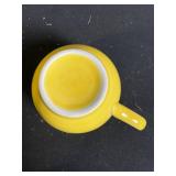 Le Creuset Stoneware Lot - Teapot, Jars, Cups, Bowls & Plates - Colorful Assortment