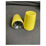 Le Creuset Stoneware Lot - Teapot, Jars, Cups, Bowls & Plates - Colorful Assortment