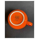 Le Creuset Stoneware Lot - Teapot, Jars, Cups, Bowls & Plates - Colorful Assortment