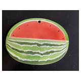 Fruit-Theme Ceramic Dinnerware Set: Watermelon Plates, Floral & Pineapple Accents