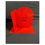 Hello Kitty Jar with Lid - Glass Star-Shaped Plate - Moon & Sun Ornaments - Blue Desk Lamp