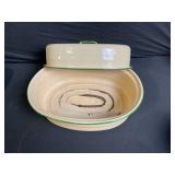 ODI Copper Tri-Ply Pan with Lid - Vintage Cookware Lot incl. Tea Box, Pine Tray, 4 Popcorn Bowls