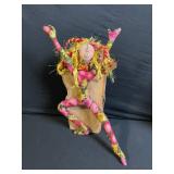 Assorted Craft Trinkets Lot - Beads, Spoons, Mugs, Wall Decor, Bowling Pin (Lot of 10)