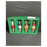 Christmas Plates Snowman City Skyline - Red Rim Holiday Dinnerware