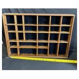 Keepsake Hutch Box HO-150 + Wooden Display Shelf & 2 Framed Prints