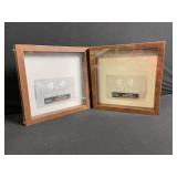 Keepsake Hutch Box HO-150 + Wooden Display Shelf & 2 Framed Prints