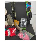 Assorted Yarn & Knitting Supplies Bundle with Needles, Bags & Accessories