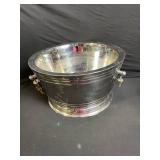 Charcoal Brazier Set with Rope-Handle Pot, 3-Ring Stand & Wire-Mesh Basket