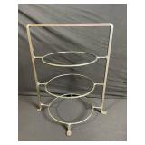 Charcoal Brazier Set with Rope-Handle Pot, 3-Ring Stand & Wire-Mesh Basket