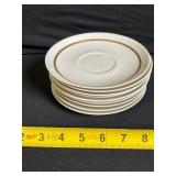 Franciscan Fremont China - Vintage White & Gold Rim Dinnerware Set with Lidded Tureen