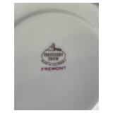Franciscan Fremont China - Vintage White & Gold Rim Dinnerware Set with Lidded Tureen