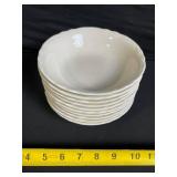 Franciscan Fremont China - Vintage White & Gold Rim Dinnerware Set with Lidded Tureen