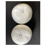 Porcelain Pumpkin Trinket Boxes - Italy - Set of 6 with Lids