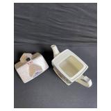 English Country Houses Tudor House Teapot - Ceramic House-Shaped Collectible