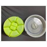 Vintage Kitchenware Lot: Blue Polka-Dot Glasses, SODA Siphon