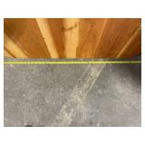 Solid Wood Tabletop Panel - Butcher Block Style, Rounded Corners