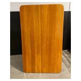 Solid Wood Tabletop Panel - Butcher Block Style, Rounded Corners