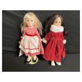 Effanbee The Wonderful World of Ellane Dolls - 2 Vintage Story Book Fashion Dolls