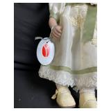 Pioneer Dolls Sharon 12-inch Porcelain Doll - Model 7244-4