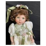Pioneer Dolls Sharon 12-inch Porcelain Doll - Model 7244-4
