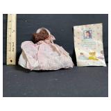 Nancy Ann Storybook Dolls - Lot of 3 - Vintage Pink Dresses