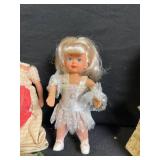 Vintage Cloth Doll Lot - 4 Dressed Dolls with Outfits, Hats & Accessories