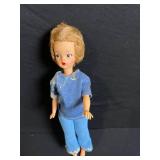 Ideal Vintage Fashion Doll - Blue Denim Outfit, 11 in. Tall