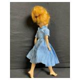 Vogue Vintage Fashion Doll - Blue Cotton Dress, 11-Inch Tall