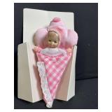 Knickerbocker Baby Moppets Sugar Cones - 2 Dolls (Blue & Pink)